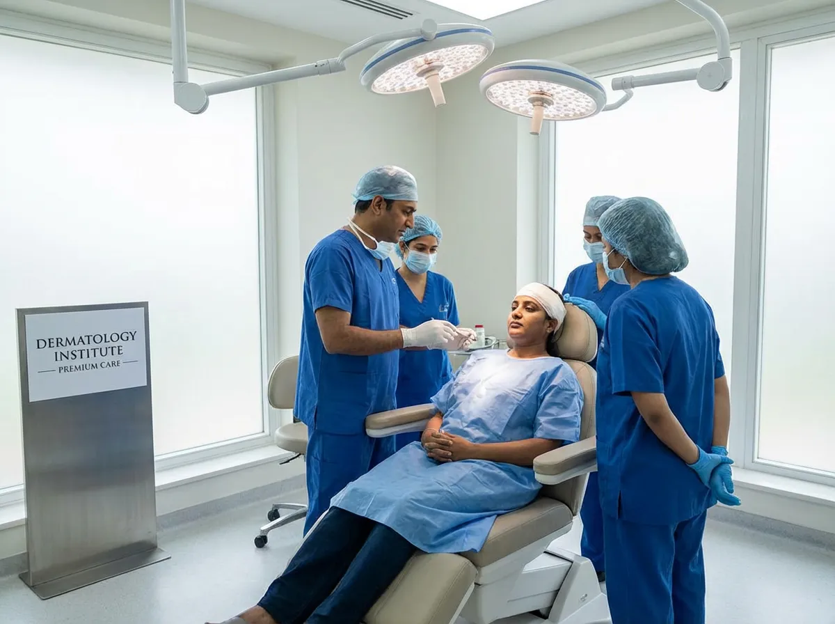 Premium dermatology clinic treatment