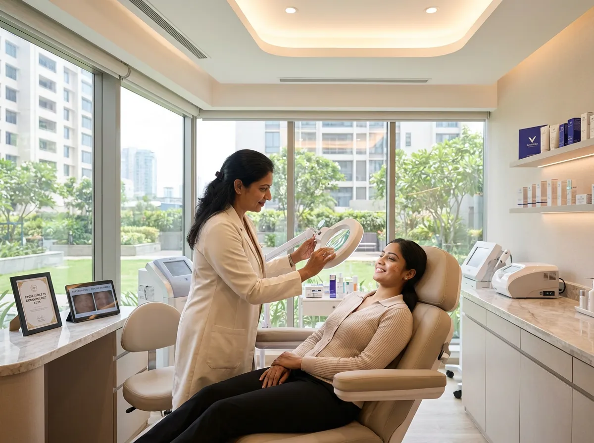 Dermatology treatment at Gomti Clinic